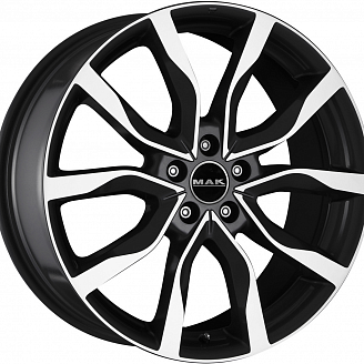Диск MAK Highlands 8x18 5x114,3 ET40 DIA 76 Black Mirror