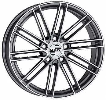 Диск MAK Leipzig 9x20 5x112 ET26 DIA 66,45 Gun Metallic Mirror