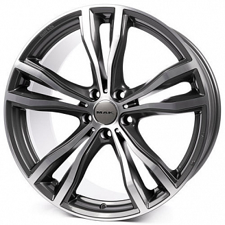 Диск MAK X-Mode 11,0x20 5x120 ET37 DIA 74,1 Gun Metallic Mirror Face
