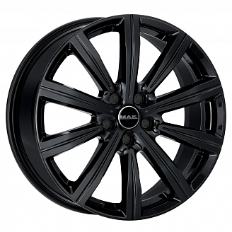 Диск MAK Birmingham 9,5x22 5x120 ET43 DIA 72,6 Gloss Black