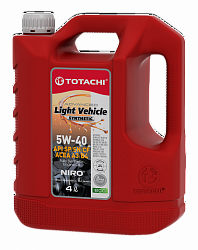 TOTACHI NIRO LV SYNTHETIC 5W-40 A3/B4 4л