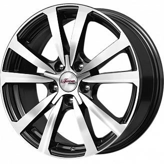 Диск iFree Бэнкс (KC645-10) 7x17 5x114,3 ET45 DIA 67,1 Блэк джек