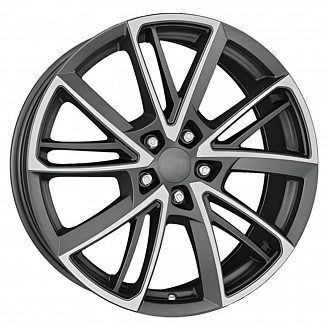 Диск Alutec Xplosive 7,5x17 5x114,3 ET35 DIA 70,1 Graphite Matt Front