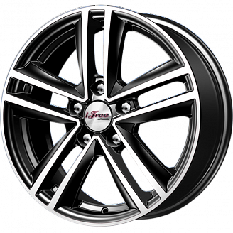 Диск iFree Катар (KC885-09) 6,5x16 5x114,3 ET50 DIA 67,1 Блэк джек