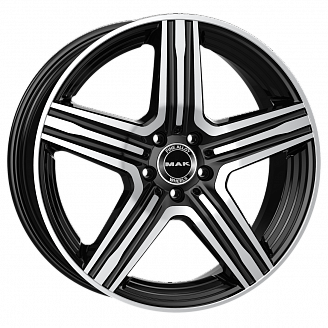 Диск MAK Lewis 9х18 5х112 ET30 66,6 Black Mirror 00131311