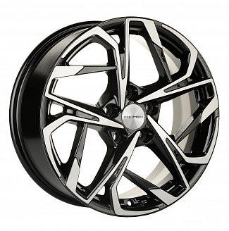 Диск KHW 1716 7x17 5x108 ET40 54,1 Black-FP (Москвич 3)