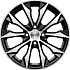 Диск SKAD Нагоя 6x16 4x100 ET45 DIA 60,1 Графит